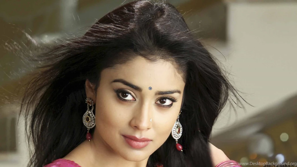 South Indian Celebrity Shriya Saran Beautiful Cute Face Wallpapers ...
