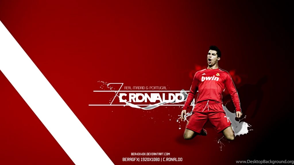 Cristiano Ronaldo Real Madrid Red Form Wallpapers By Ber4ik4ik On ...