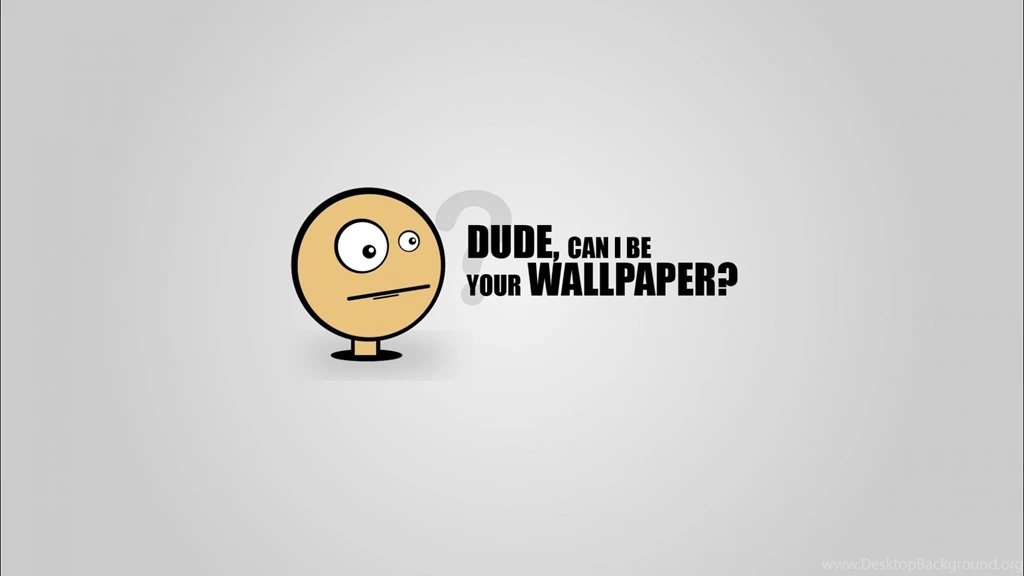 Minimalistic Funny Simple Comic Style Wallpapers