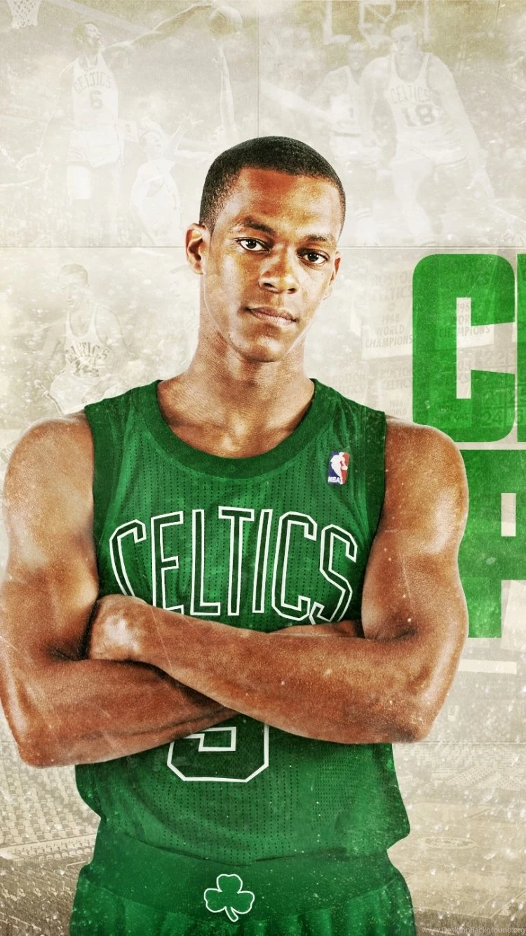 Download Wallpapers 750x1334 Rajon Rondo, Basketball, Boston ...