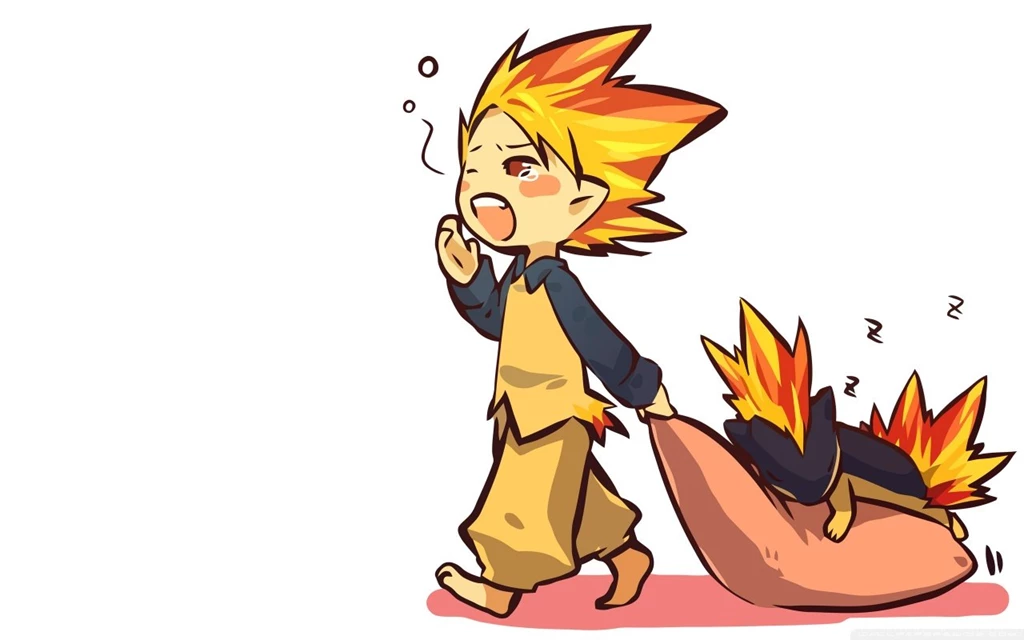 Quilava Pokemon HD Desktop Wallpapers : Fullscreen : Mobile