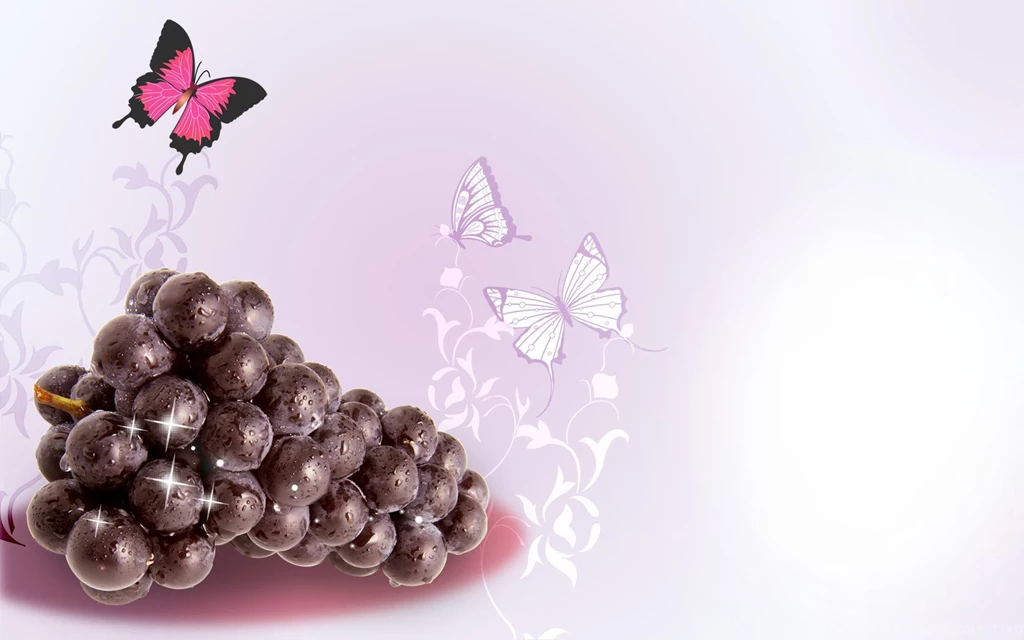 Desktop Wallpapers · Gallery · Windows 7 · Grape Cluster Windows 7 ...