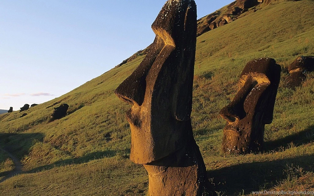 Download The Easter Island Statues Wallpaper, Easter Island ...