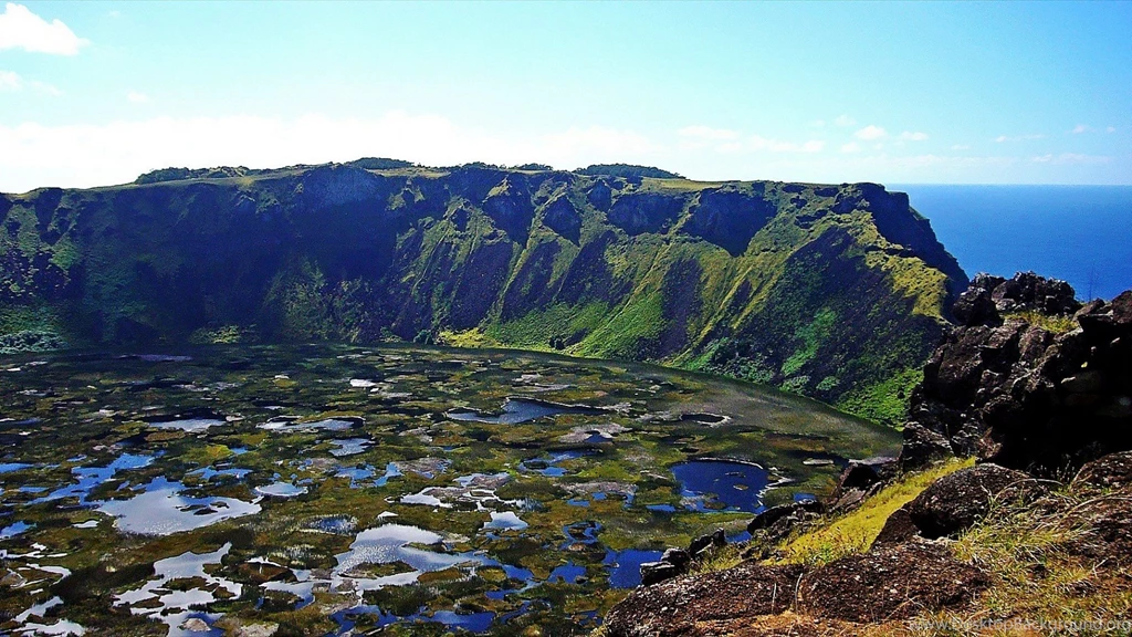 Wallpapers Easter Island Orongo Rapa Nui National Park Chile Hd ...