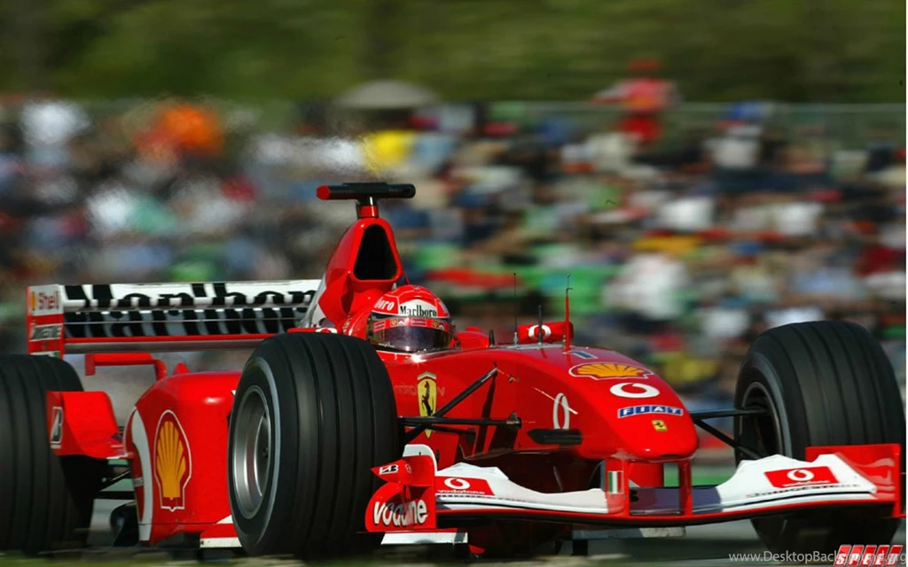 Michael Schumacher Driving Ferrari
