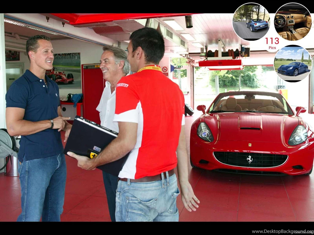 2009 Ferrari California Michael Schumacher