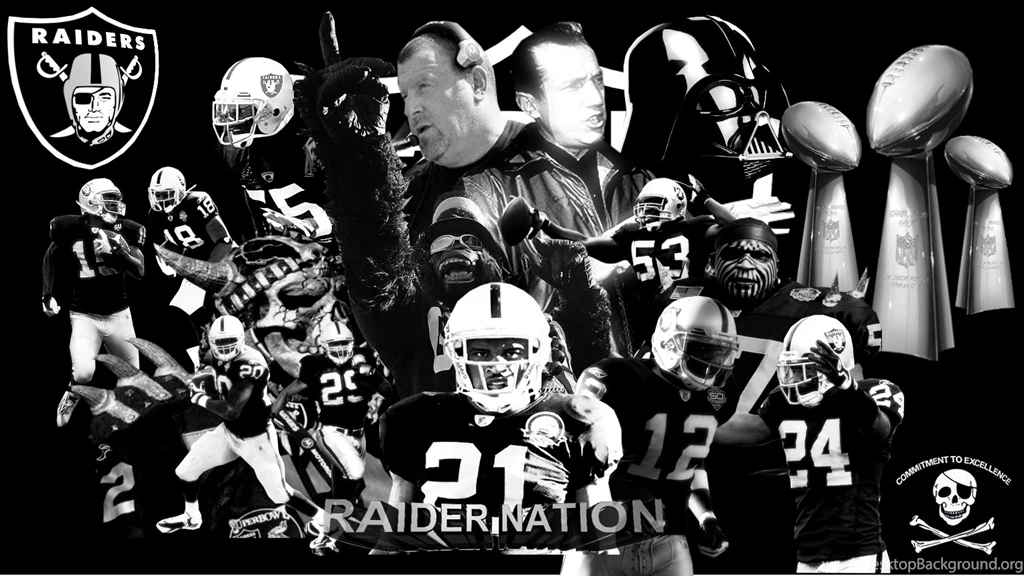 Oakland Raiders Wallpapers 4813 1536x864 Px ~ WallpaperFort.com