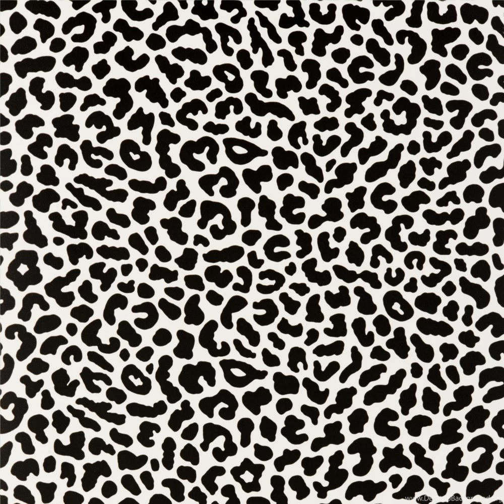 Leopold Print Black & White Wallpapers   W0043/01