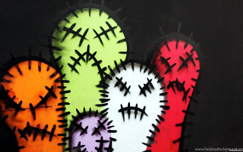 Dark Horror Graffiti Face Mood Angry Color Urban Smiley Humor ...