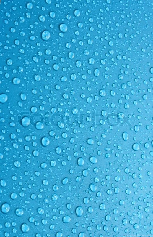 Beautiful Blue Water Drops Backgrounds