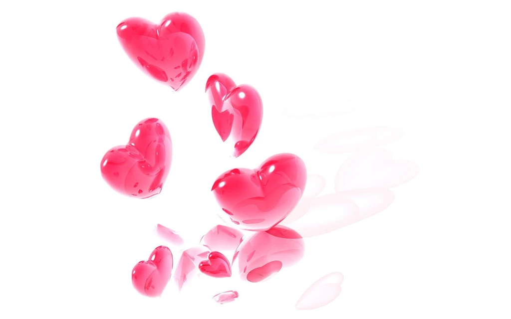 Hearts 3D Wallpapers