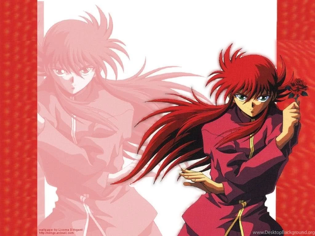 Kurama Pose   Yu Yu Hakusho Wallpapers (23211855)   Fanpop