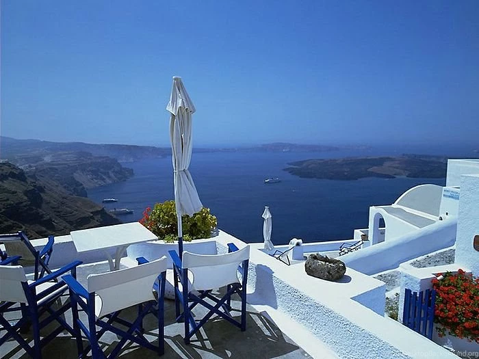 Greece Wallpapers Greece Travel Scene Wallpapers4 Wallcoo.net
