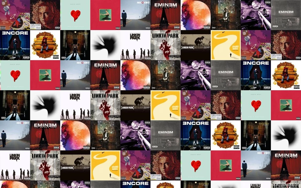 Kanye West Graduation Eminem Relapse 808s My Wallpapers « Tiled ...