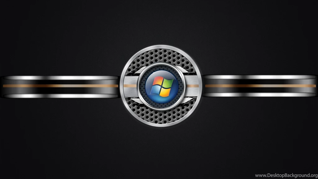 Download Wallpapers 2560x1440 Windows 7, System, Os, Logo, Steel ...