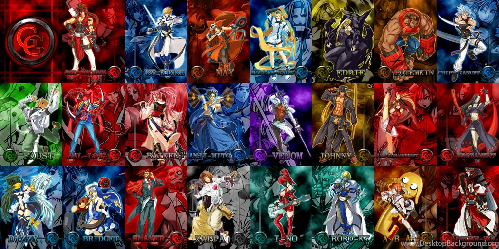 Wallpaper] Guilty Gear Accent Collage By Paradigm Zero On DeviantArt
