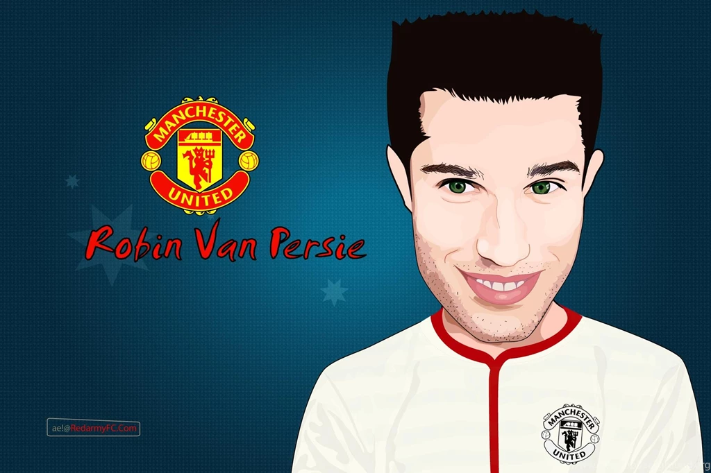 Robin Van Persie Caricature Wallpapers HD