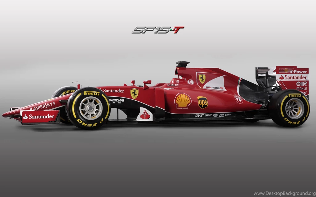 Scuderia Ferrari SF15 T Side View Wallpapers