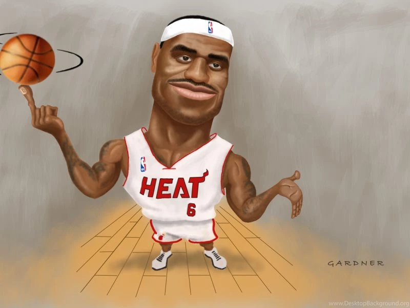 Lebron James Caricature Wallpapers For Fullscreen Desktop 800x600