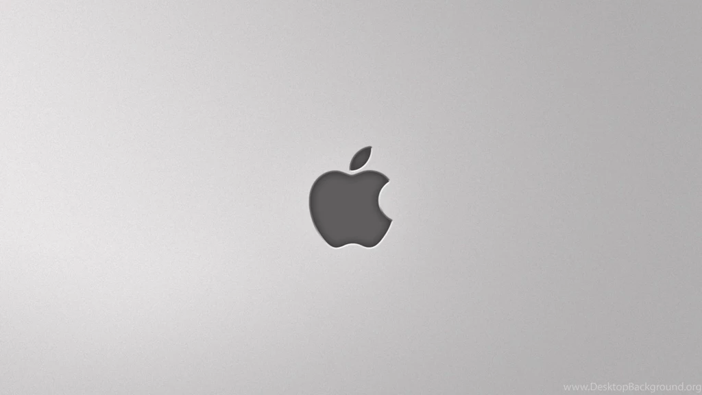 Grey Wallpapers Apple Logo Mac