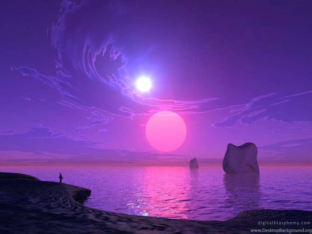 PURPLE HAZE WALLPAPER (
