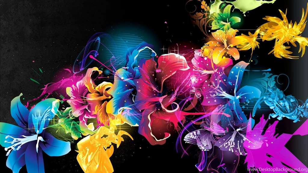 Vector Flower High Resolution HD Wallpapers Vector Flower High ...