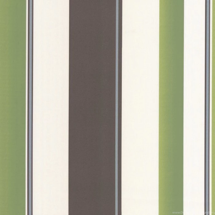 Erismann Poppy Striped Wallpapers Green, Brown And Cream 8995 36