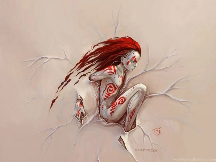 Creative Character Illustration Wallpapers 20 Wallcoo.net