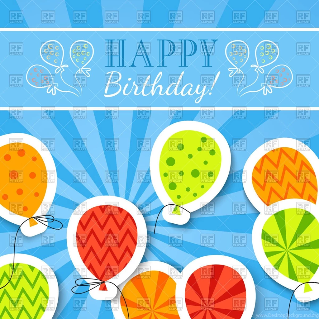 Balloons Party Birthday Background, 73142, Backgrounds, Textures ...