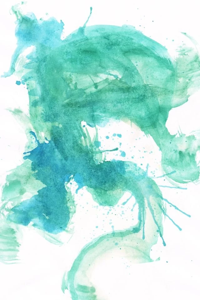 ↑↑TAP AND GET THE FREE APP! Abstract Paint Splash Blue Simple ...