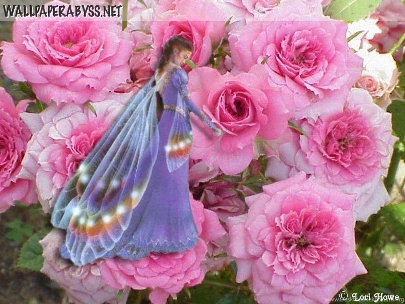 FLOWER FAIRY WALLPAPER (