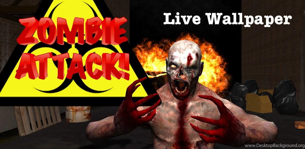 Zombie Attack 3D Live Wallpapers