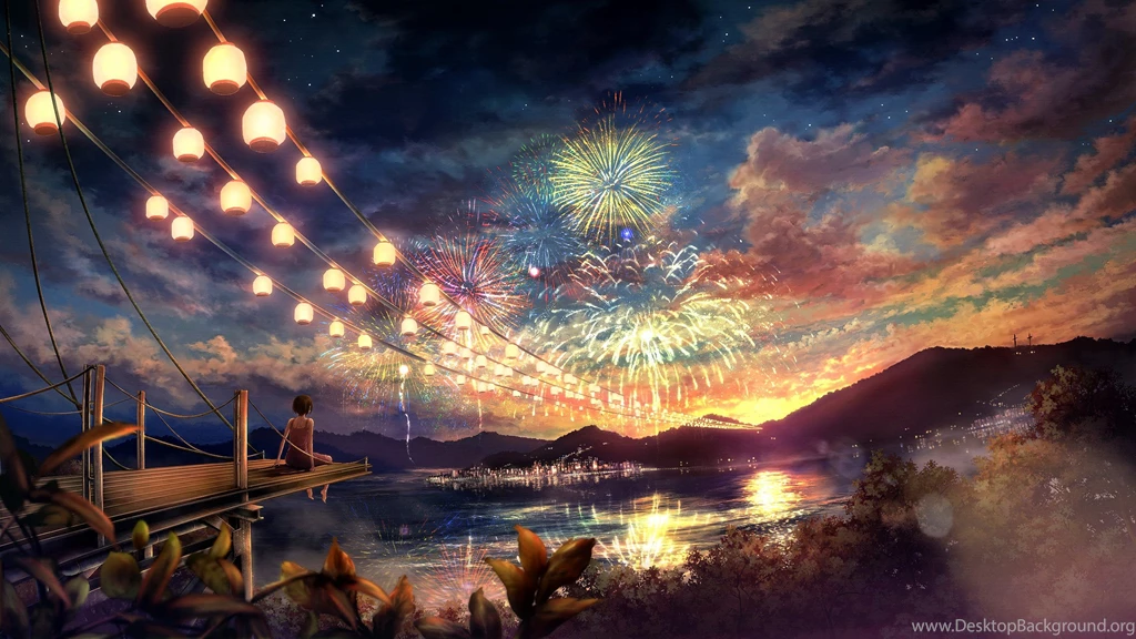 Anime Scenery Phone Wallpapers
