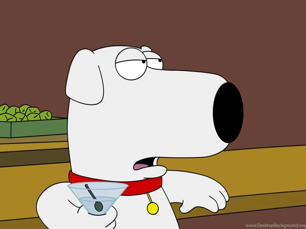 My Free Wallpapers   Cartoons Wallpapers : Family Guy   Brian With ...