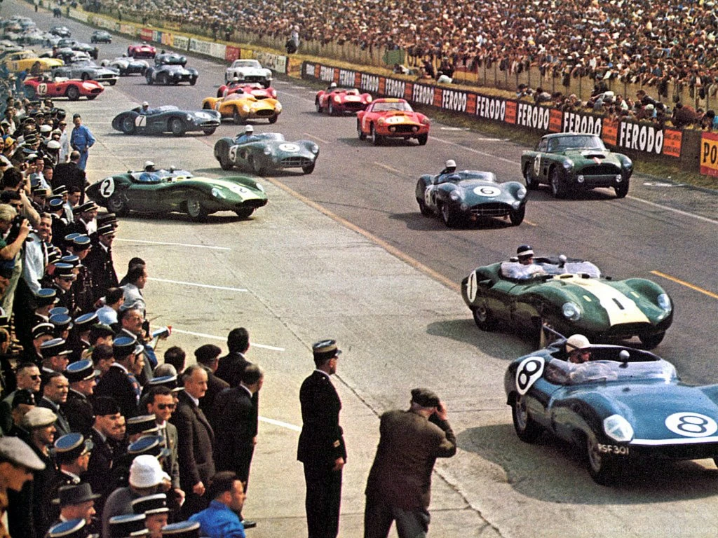 Colourful 1959 Le Mans   (SILODROME)