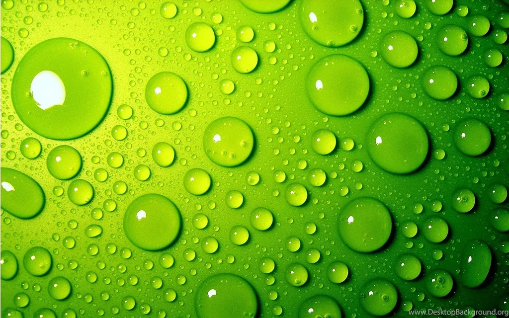 Water drops on green surface and p o high resolution   South ...