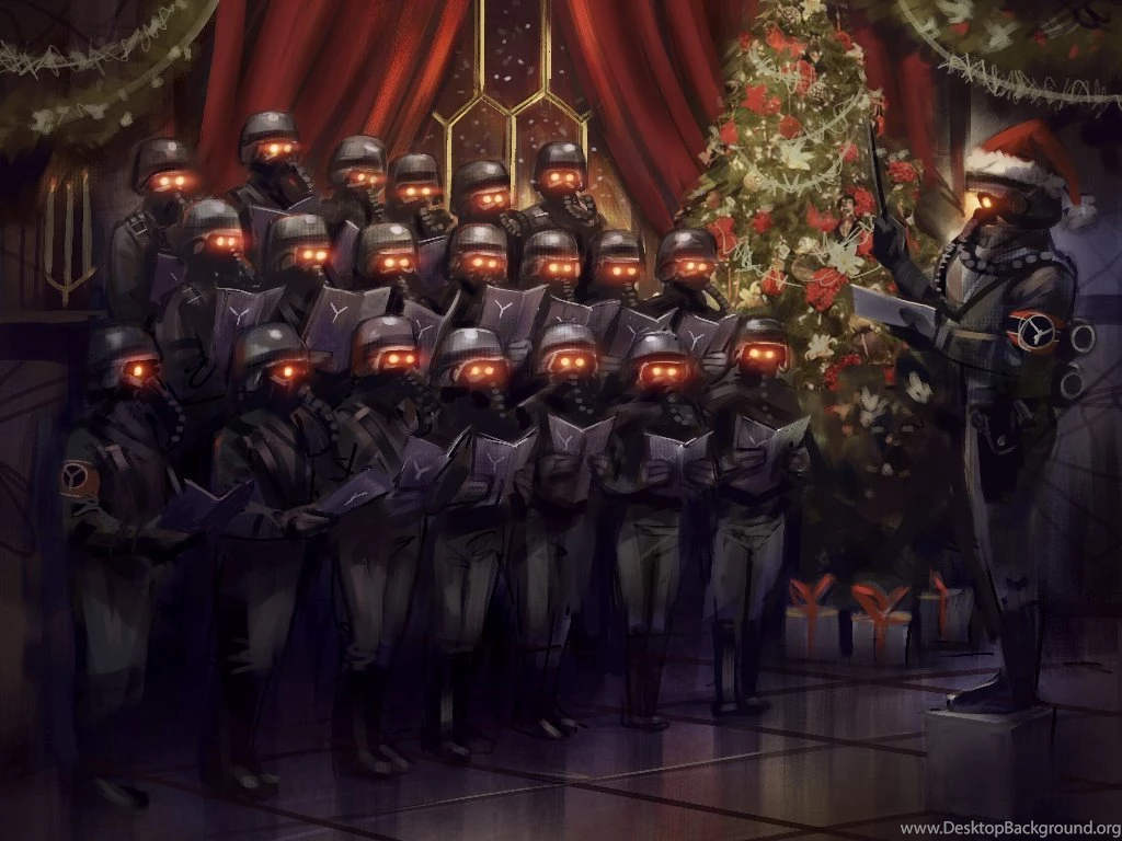 My Free Wallpapers Games Wallpapers : Killzone 3 Helghast Christmas