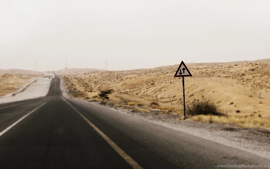 Desert, Road, Vintage, Wallpapers, Old (