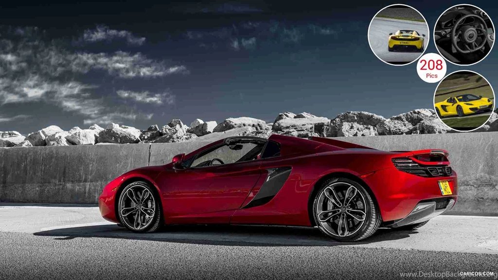 2013 McLaren MP4 12C Spider Side