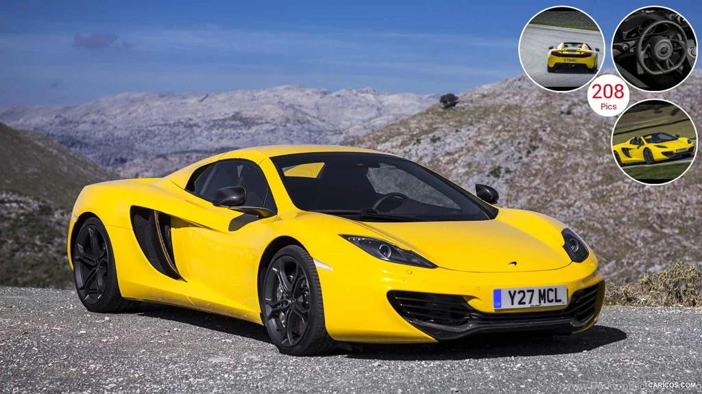 2013 McLaren MP4 12C Spider   Front