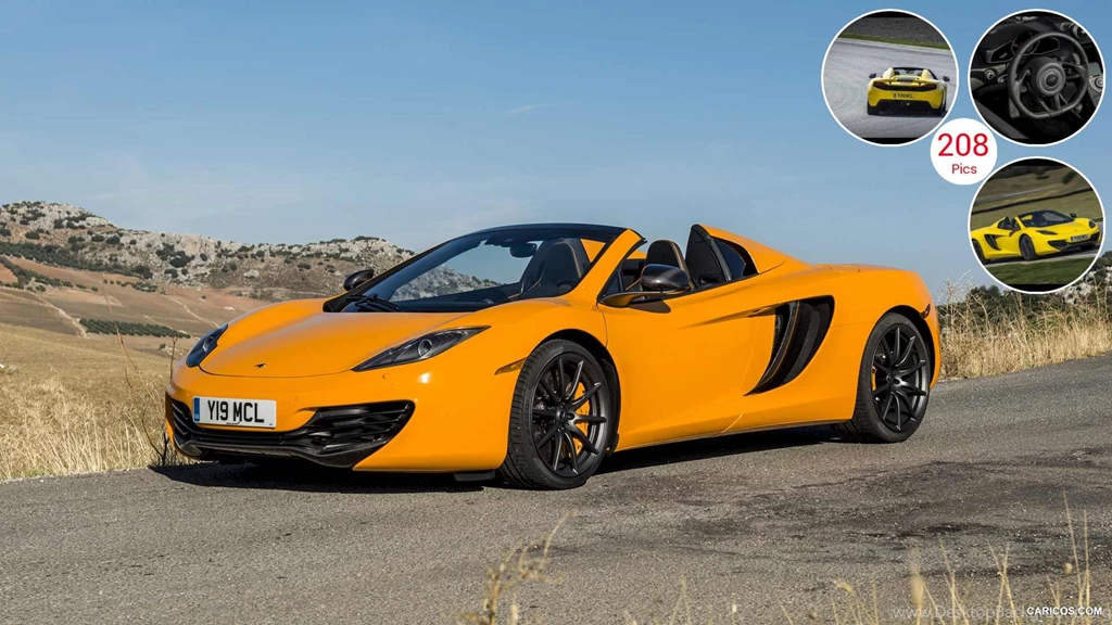 2013 McLaren MP4 12C Spider Front