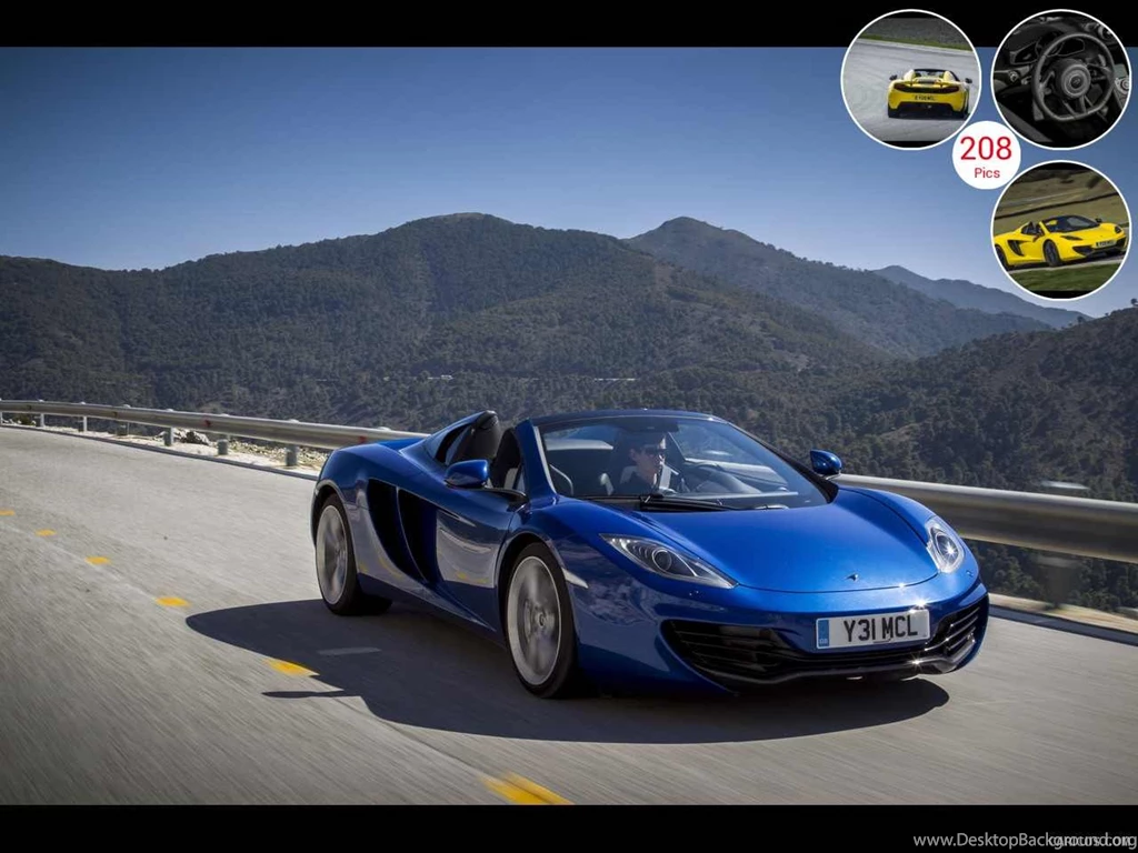 2013 McLaren MP4 12C Spider Front