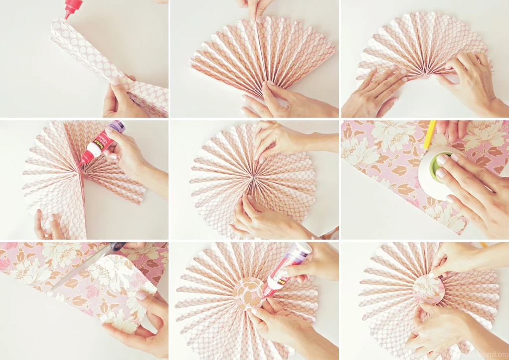 DIY Paper Pinwheels Backgrounds