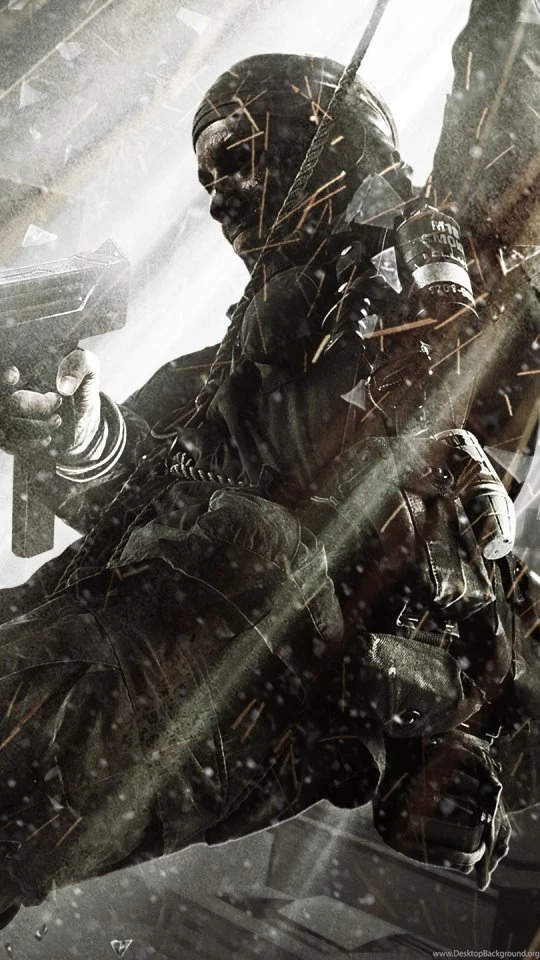 Download Wallpapers 540x960 Call Of Duty Black Ops, Soldier, Gun ...