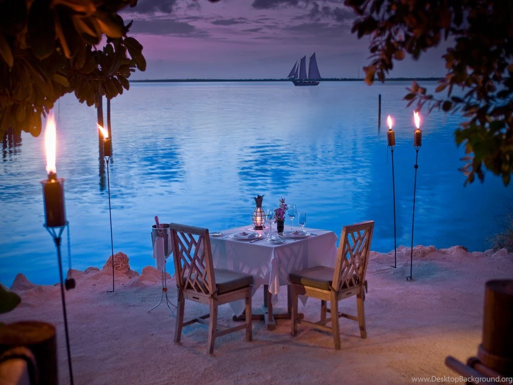 Torch Lit Beach Dinner With Ocean Views