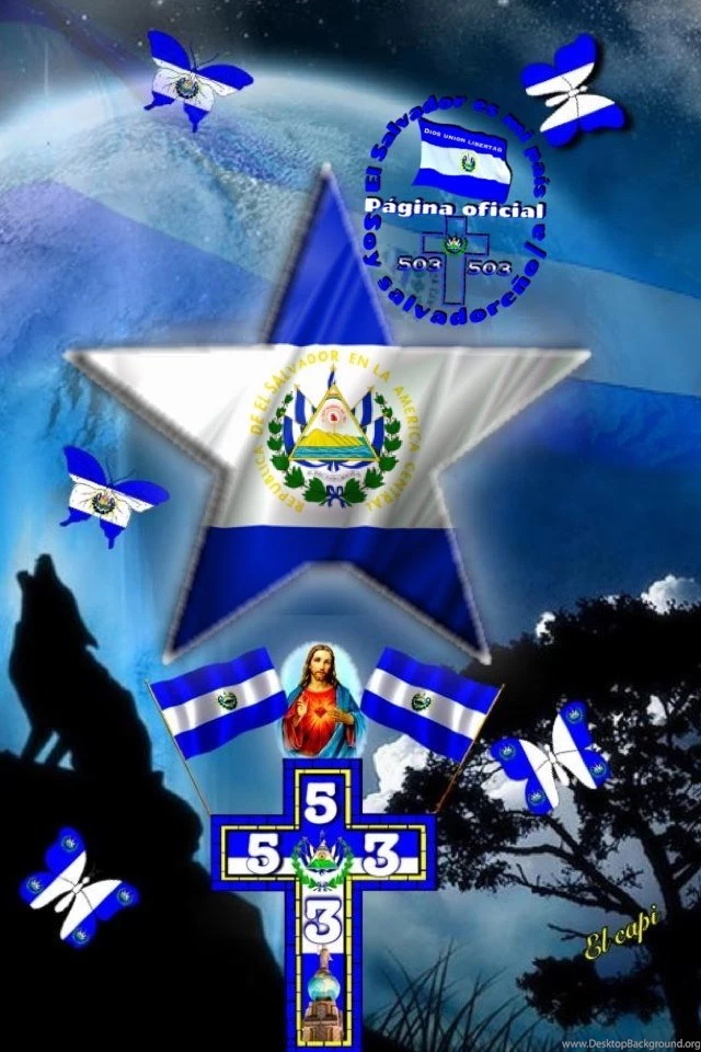 Salvadorian Flag