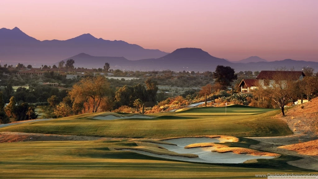 Golf Course Landscape HD Desktop Wallpapers : Widescreen : High ...