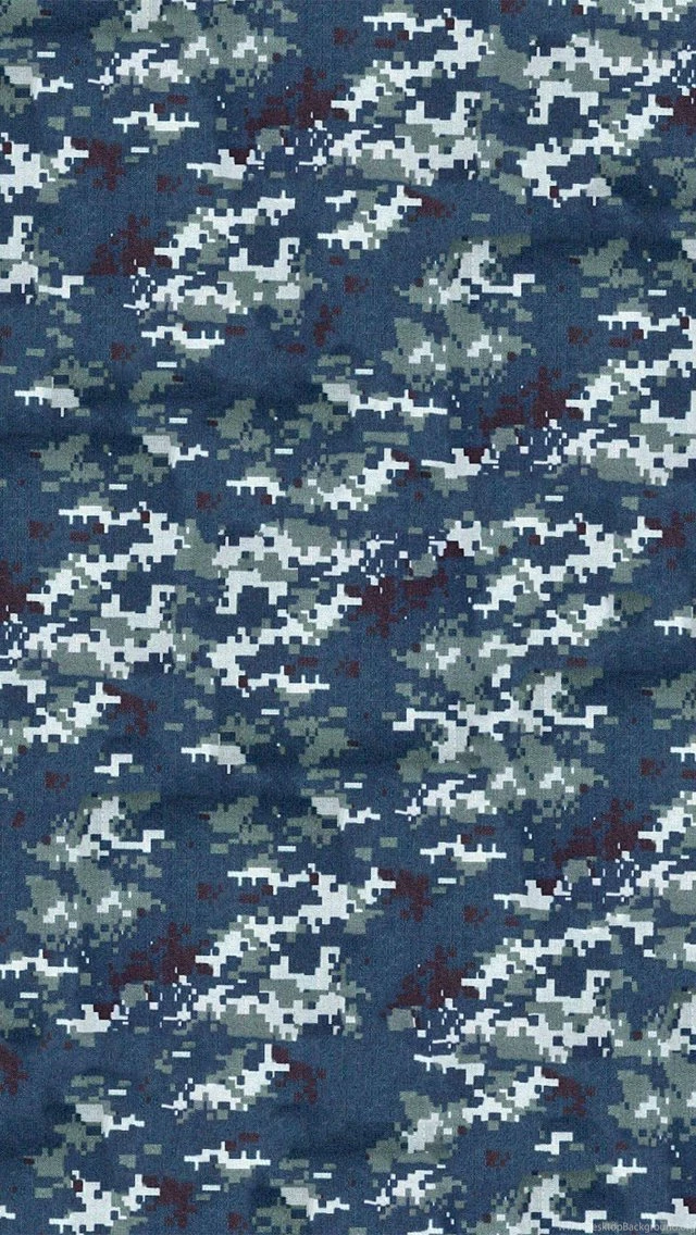 Navy Camo iPhone 5 Wallpapers (640x1136)