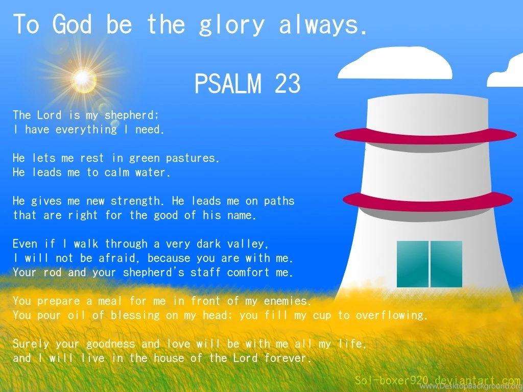 Psalm 23 By Sol Boxer920 On DeviantArt