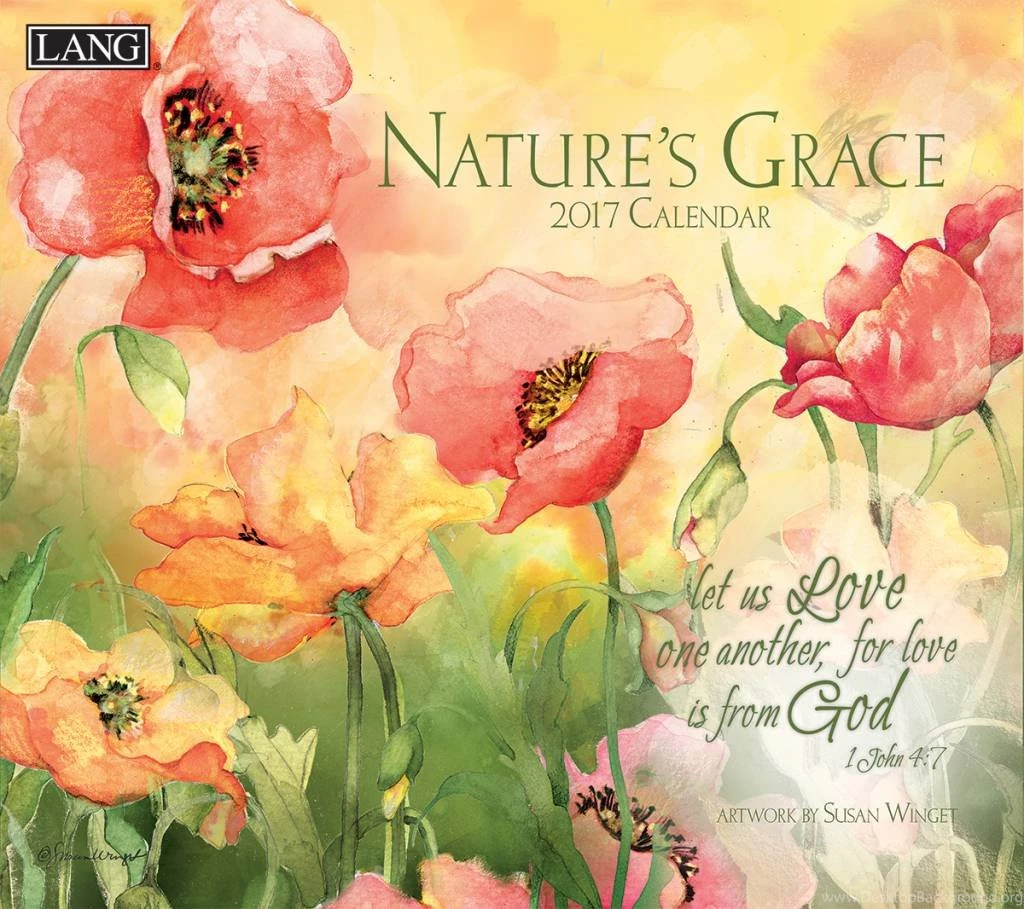LANG Nature's Grace 2017 Wall Calendar